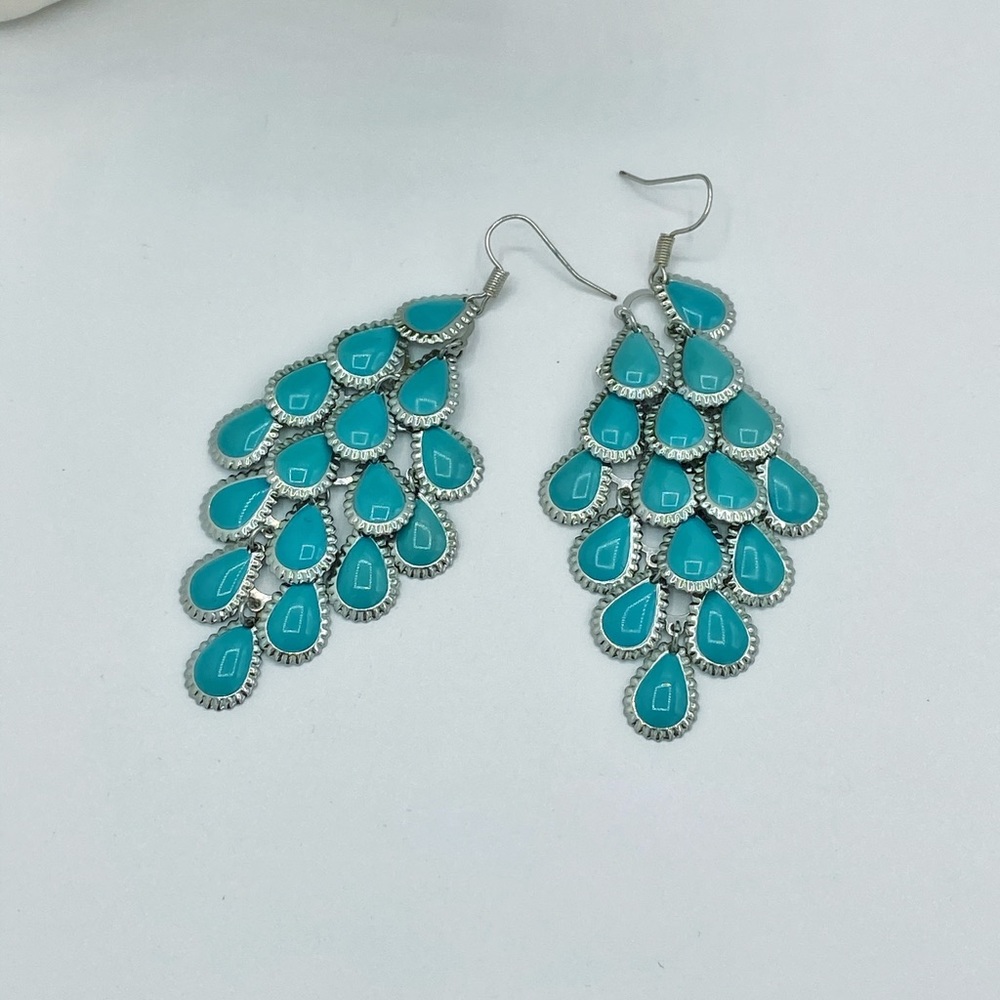💧💧💧Blue drops earrings💧💧💧